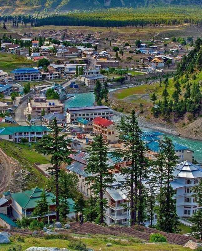 Kalam Valley - Kalam downtown bazar Swat