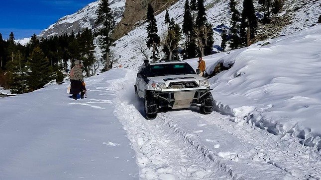 Snowfall in Swat